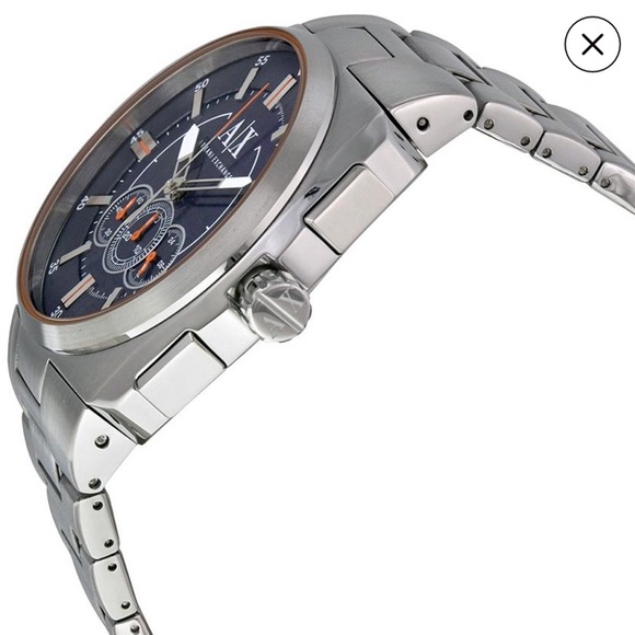 armani exchange silver watch - Picture 2 of 3